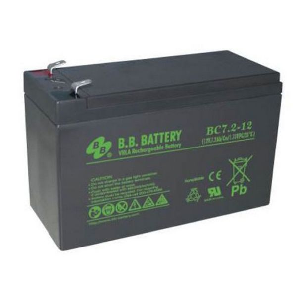 Аккумулятор для ИБП BB Battery BC 7,2-12 12В 12 В 7,2 Ач