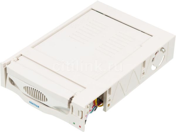 Корпуса и док-станции для жестких дисков Agestar Mobile rack (салазки) для HDD AGESTAR MR3-SATA(S)-1F, бежевый