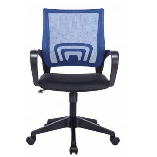 Кресло офисное Бюрократ CH-695N синий TW-05 сиденье черный TW-11 крестовина пластик [Цвет]